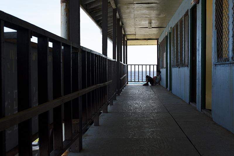 A school in the Marshall Islands