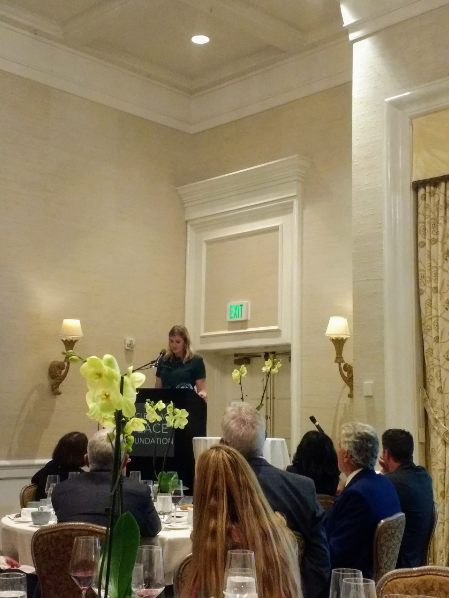 Beatrice Fihn speach. ICAN Executive Director NAPF gala