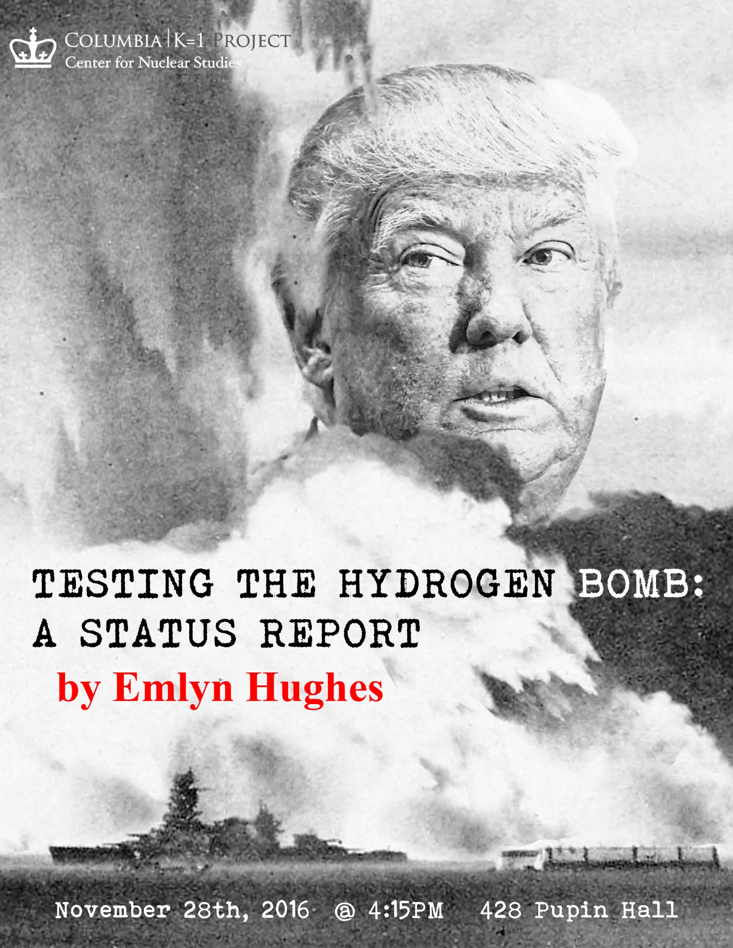 Testing the Hydrogen Bomb: A Status Report