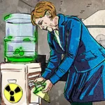 Angela Merkel has a big decision to make about nuclear energy.