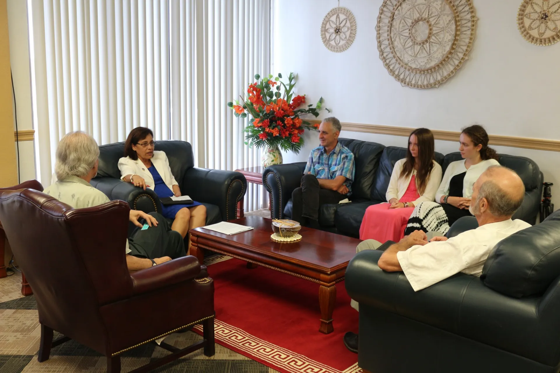 K=1 Project team with RMI President Dr. Hilda C. Heine, 2016