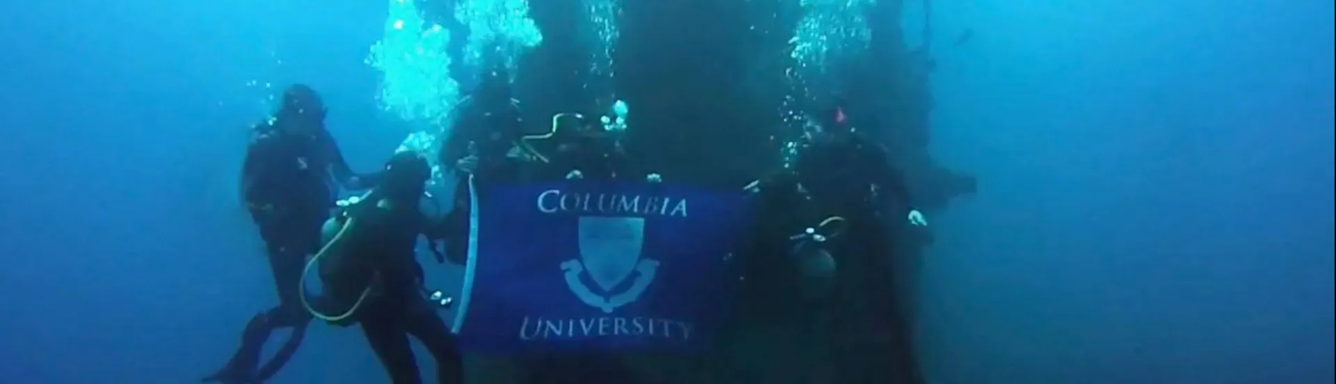 K=1 Project team on the sunken USS Saratoga, 2017